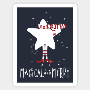 Magical and Merry Sticker